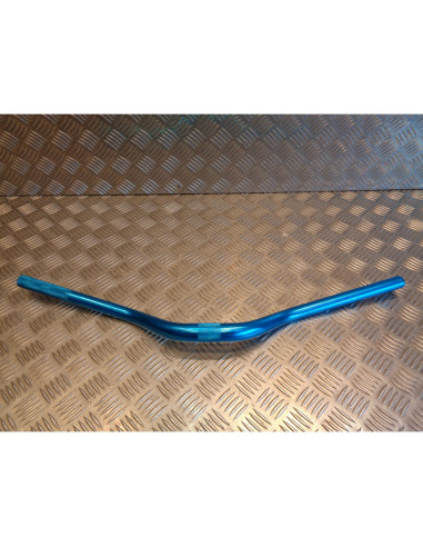 guidon alu bleu street bike oversize pour potence scooter
