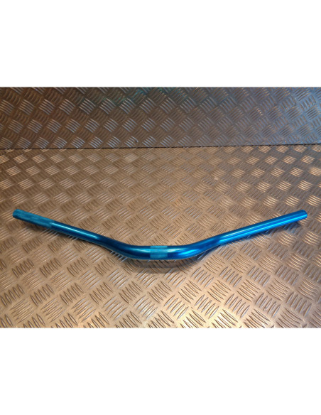 guidon alu bleu street bike oversize pour potence scooter