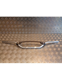 guidon alu silver highway diam 22 avec barre renfort universel moto mecaboite cr