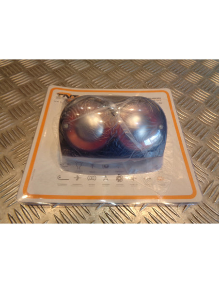 feu arriere noir a led pour scooter mbk 50 booster bws apres 2004