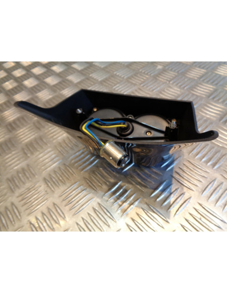 feu arriere noir a led pour scooter mbk 50 booster bws apres 2004