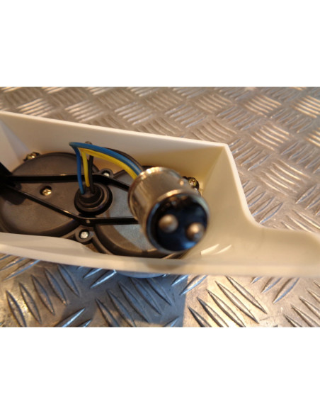 feu arriere blanc a led pour scooter mbk 50 booster bws apres 2004