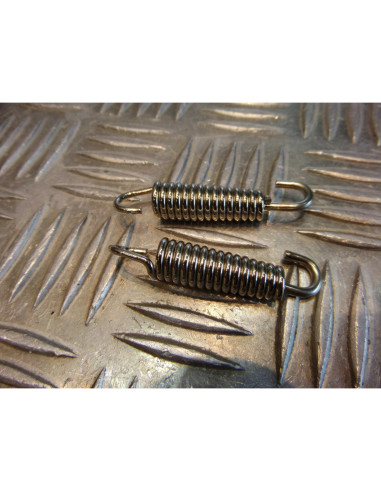 jeu de 2 ressort 5,6 cm 560 mm pour pot silencieux echappement moto scooter quad