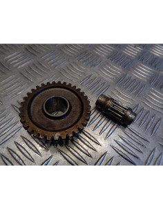 grand pignon entre demarreur et roue libre moto yamaha xt 660 z xtz tenere 3yf 2