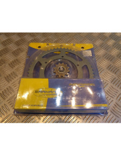 kit chaine renforce pas 420 pignon 12 x couronne 52 dents moto peugeot 50 xp6 sa