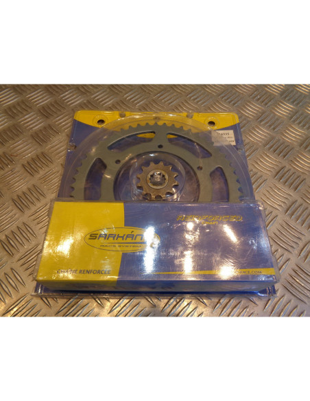 kit chaine renforce pas 420 pignon 12 x couronne 52 dents moto peugeot 50 xp6 sa