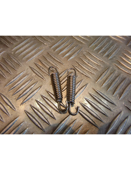 jeu de 2 ressort 5,6 cm 560 mm pour pot silencieux echappement moto scooter quad