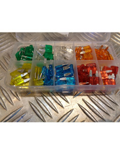boite de 120 petit fusibles 5A, 10A, 15A, 20A, 25A, 30A moto scooter quad voitur 2