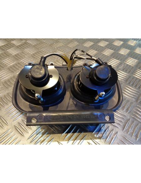 phare feu avant double halogene 2 x 55w scooter mbk 50 booster bws apres 2004