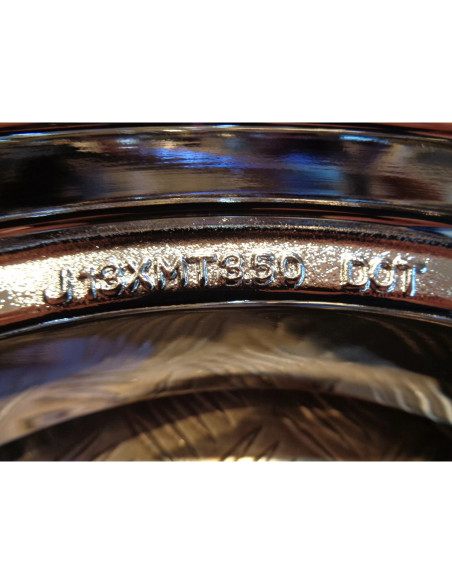 jante arriere 13 pouces x 3.50 chrome scooter mbk 50 booster next rocket stunt .