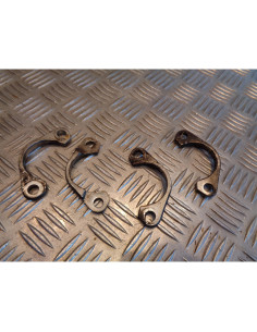 demi lune collecteur pot echappement moto kawasaki en 450 ltd en450a 2