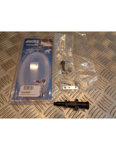 manette tirette poignee commande starter polini noir moto scooter quad cyclo mob