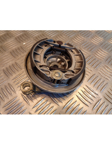 flasque frein avant + machoires scooter piaggio 50 zip 2t ssl1t 1992 - 96