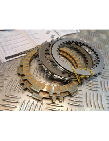 jeu disque lisse embrayage ressort racing newfren f2850srm scooter yamaha xp 500