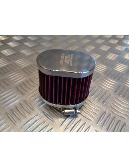 filtre air cornet diam 42 mm universel adaptable moto scooter quad buggy bobber