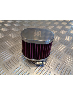 filtre air cornet diam 38 mm universel adaptable moto scooter quad buggy bobber