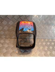 plaque phare tete fourche cache optique moto suzuki 50 ts sa11d