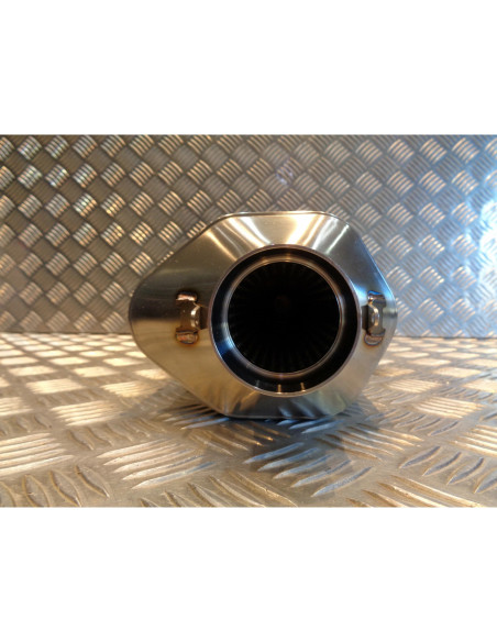 pot echappement silencieux scorpion serket inox brosse moto kawasaki z 800 RKA98