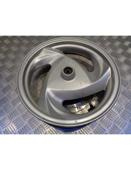 jante roue avant + disque frein scooter sym 250 gts