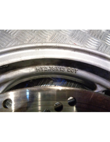 jante roue avant + disque frein scooter sym 250 gts