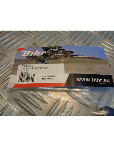 levier frein avant poignee droit scooter piaggio 125 skipper hexagon 871090 bihr