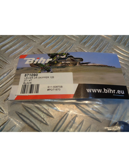 levier frein avant poignee droit scooter piaggio 125 skipper hexagon 871090 bihr