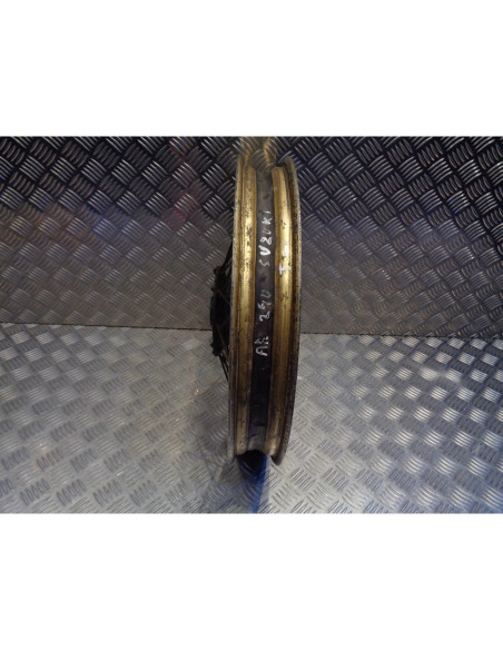 jante roue arriere moto suzuki ts 240 x tsx rh 250 sj12a 1984 - 1989