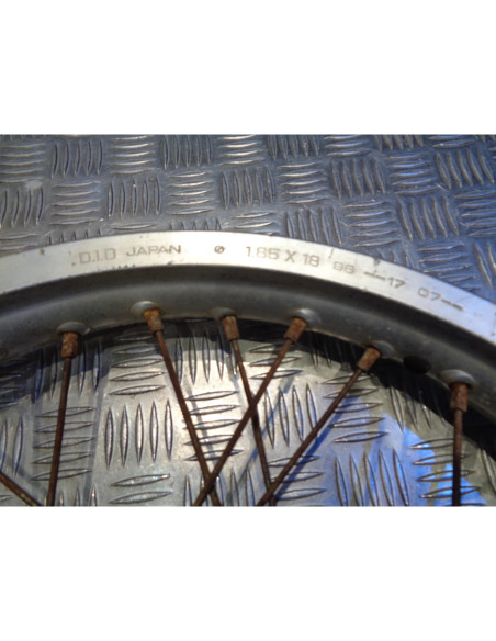 jante roue arriere moto honda 200 mtx md07