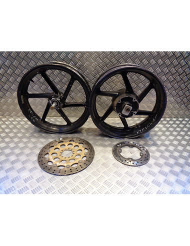 kit roue jante honda 17 x 3.50 et 4.50 supermotard moto ktm 600 lc4 type 580 er6