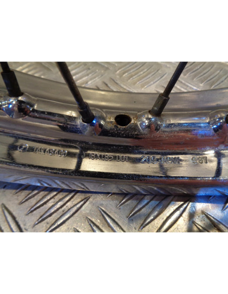 jante roue arriere moto yamaha 80 dt dtlc 53w