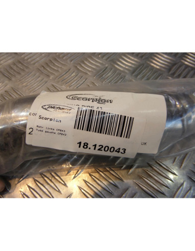 manchon tube gauche CP043 silencieux scorpion moto ducati 750 ss Z035.10043 racc