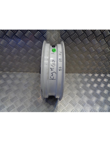 roue jante avant scooter kymco 50 agility 2 temps 12 pouces