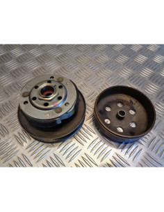 embrayage cloche correcteur couple scooter piaggio 50 zip 2 2009 - 15 lbmc25e 2