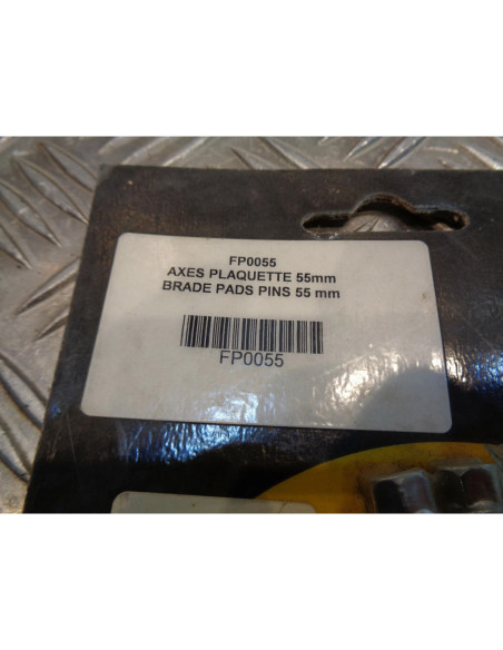 2 tige pivot etrier frein generic fp0055 axe plaquette 55 mm moto scooter