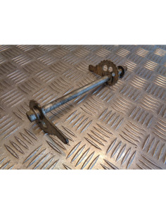 axe roue arriere + tendeur moto cross dirt bike chinois 125 skyteam st156fmi