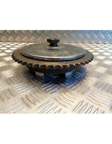 porte couronne + couronne moto jawa 125 cz 476