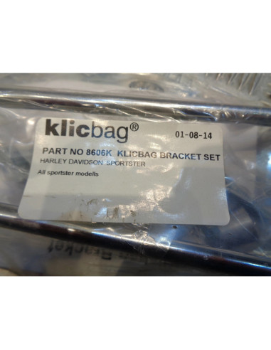 kit support fixation sacoches cavalieres klicbag moto harley davidson sportster