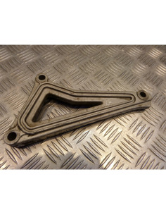 platine repose cale pied arriere gauche moto guzzi 125 tt
