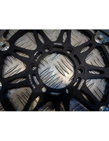 disque frein avant wave petale 300 mm frixxion SW929LD moto bihr FR7023
