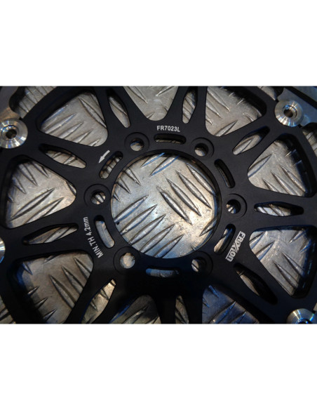 disque frein avant wave petale 300 mm frixxion SW929LD moto bihr FR7023