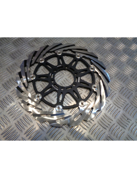 disque frein avant wave petale 300 mm frixxion SW929LD moto bihr FR7023