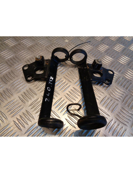 jeu patte support phare moto suzuki ts 240 x tsx rh 250 sj12a 1984