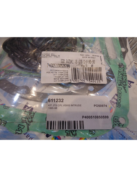 kit joints moteur complet moto suzuki vs 600 intruder gl athena P400510850599 bi