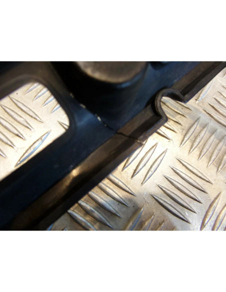 plaque phare tete de fourche moto yamaha 80 dtlc 53w