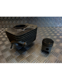 cylindre piston gauche moto jawa 350 ts tlj639