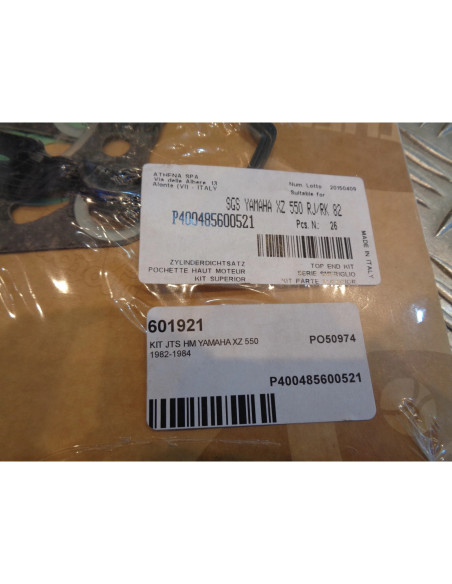kit joints haut moteur moto yamaha zx 550 rj rk athena P400485600521 bihr 601921