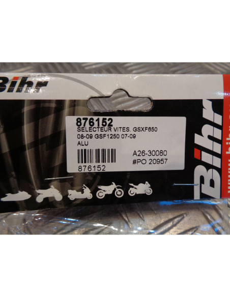 selecteur vitesse alu moto suzuki gsf 1250 bandit 600 gsxf bihr A26-30080 876152