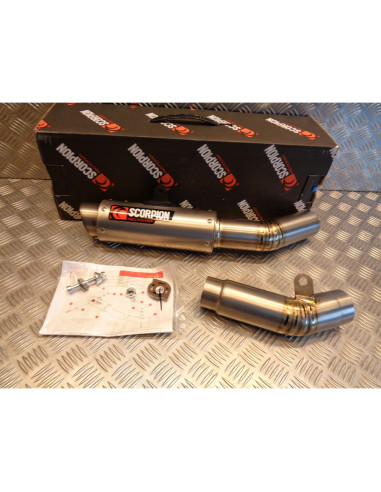 pot echappement silencieux scorpion rp-1 gp titane moto kawasaki z 800 KA1004TEM