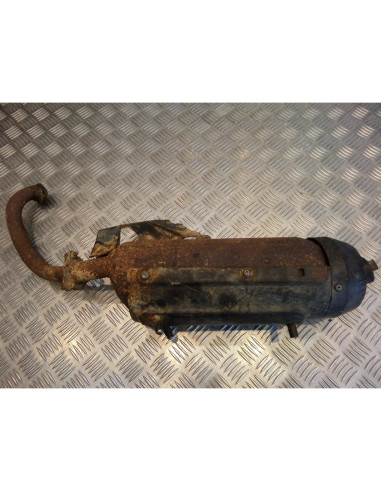 pot echappement scooter hyosung sf 50 rally