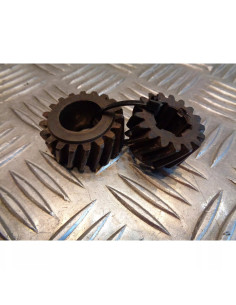 2 x pignon vilebrequin embiellage moto morini 125 corsaro 5v 5 vitesses 4 temps